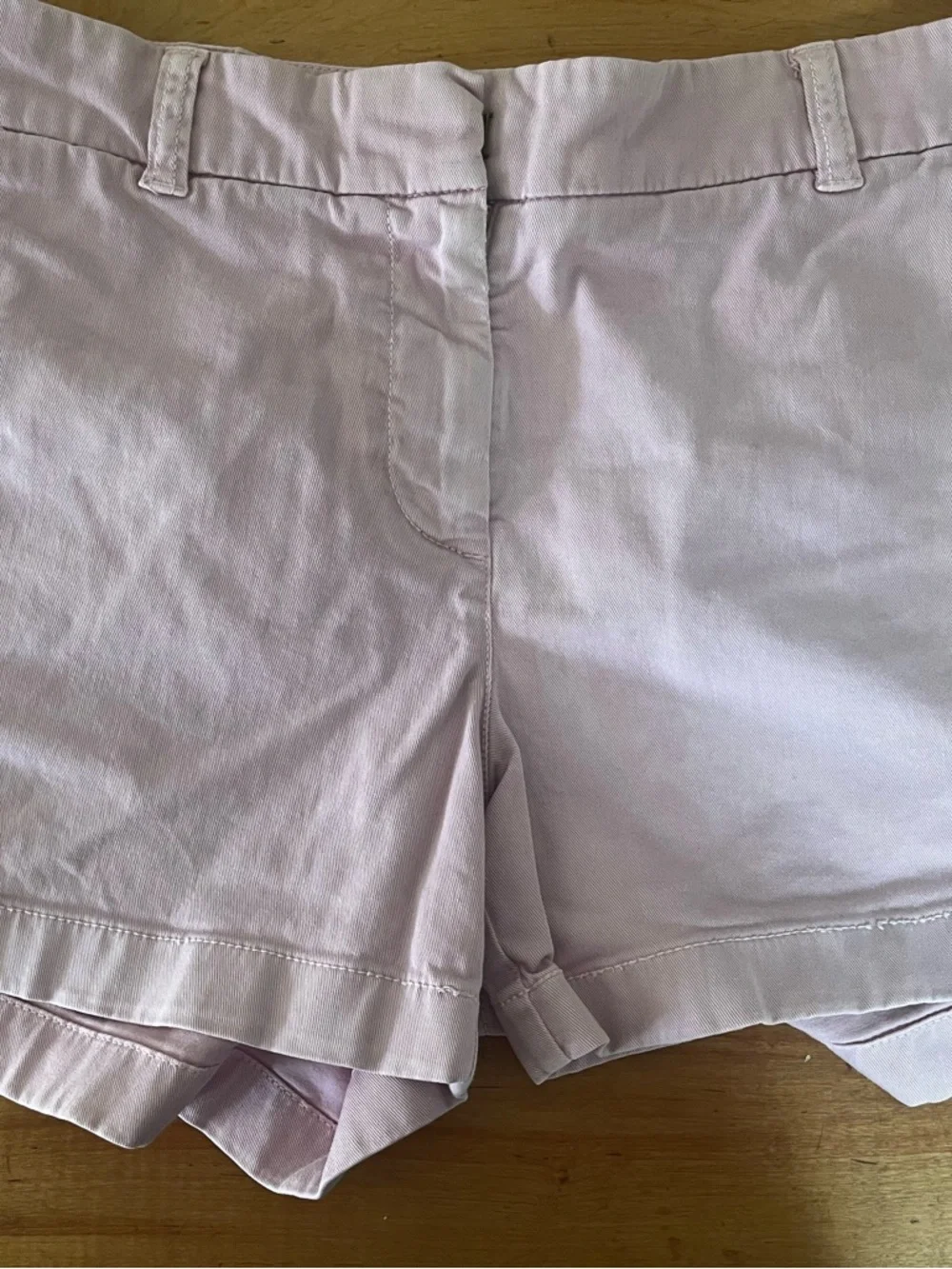 J. Crew Cotton Chino Shorts Trio - Yellow, Orange Light Pink - Picture 8 of 10